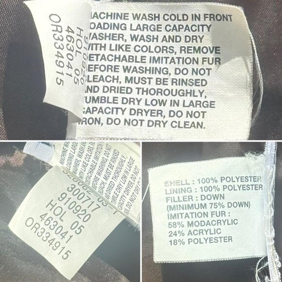 00s ERA GAP CHOCOLATE BROWN down puffer vest!! PERFECT for FALL - sleeveless! - Picture 8 of 8